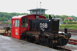 DSB Køf 263. Nykøbing F 28.06.2008.