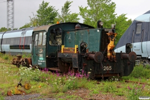 DSB Køf 265. Fredericia 05.08.2017.