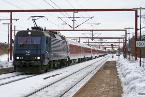 DSB EA 3010 med M 6114 Pa-Kh. Tinglev 21.02.2010.