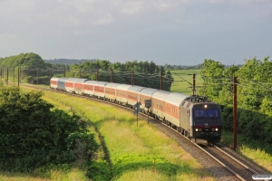 DSB EA 3022 med CN 19575 Kh-Pa. Km 54,4 Fa (Sommersted-Vojens) 29.06.2013.