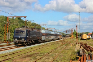 DSB EA 3007+B 7745+B 7754+ABs 7922 som M 306929 Oj-Te. Rødekro 27.09.2014.