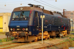 DSB EA 3001 på værkstedsbogier. København 31.10.2015.