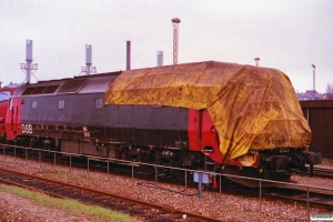 DSB ME 1525 - Skadet ved rangeruheld i Næstved 31/3-1993. Århus 17.04.1993.