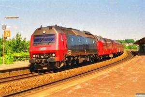 DSB ME 1510 med IR 1336 Ab-Kh. Horsens 24.06.1998.