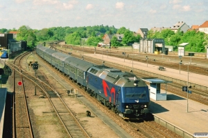 DSB ME 1506 med RØ 4253 Kk-Nf. Næstved 18.05.2007.