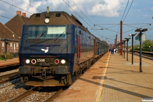 DSB ME 1508 med RØ 4265 Kk-Nf. Hedehusene 02.05.2008.