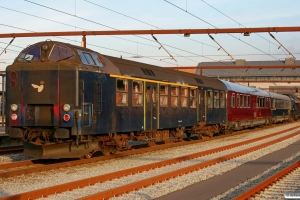 DSB ADns-e 541+S 001+Ledsagevogn 003+ME 1522. Materiel til IR 8057 Od-Str. Odense 23.10.2008.