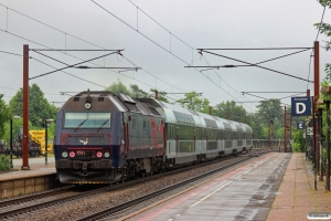 DSB ME 1511 med IR 8430 Ar-Kh. Middelfart 29.06.2013.