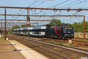 DSB ME 1506 med M 2941 Kh-Ro. Roskilde 07.07.2013.