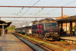 DSB ME 1512 med M 2949 Kh-Ro. Roskilde 07.07.2013.