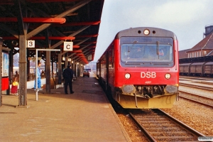 DSB MR/D 57 som P 3637 Fa-Es. Kolding 10.02.1990.