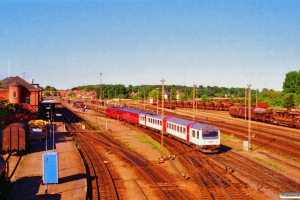 DSB MR/D 29+MR/D 83 som RV 3148 Ar-Ngf. Nyborg 09.09.1996.