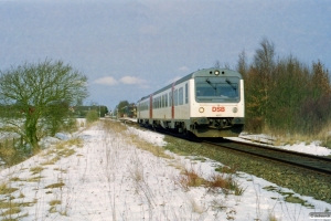 DSB MR/D 77 som RV 2834 Od-Svg. Højby 24.03.2001.