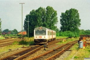 DSB MR/D 28 som RV 5625 Tdr-Niebüll. Niebüll 24.08.2001.