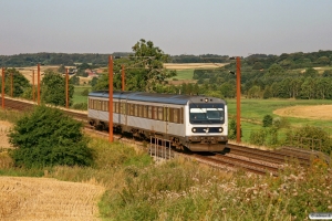 DSB MR/D 13 som RV 2310 Pa-Fa. Km 12,2 Fa (Taulov-Kolding) 20.08.2009.