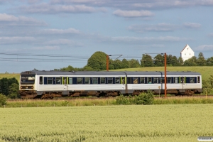 DSB MR/D 89 som RV 19758 Md-Od. Km 192,4 Kh (Geldsted-Ejby) 05.07.2013.