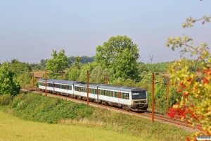 DSB MR/D 04+MR/D 13 som M 9146 Fa-Rg. Km 166,2 Kh (Odense-Holmstrup) 06.09.2014.