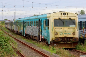 DSB (ex. AT) MR/D 86, DSB MR/D 76, MR/D 57 hensat. Fredericia 30.08.2015.