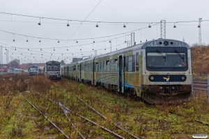 DSB MR/D 09 m.fl. hensat. Fredericia 23.12.2018.