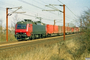RDK EA 3011 med G 45761 Gb-Pa. Km 165,3 Kh (Odense-Holmstrup) 25.03.2003.
