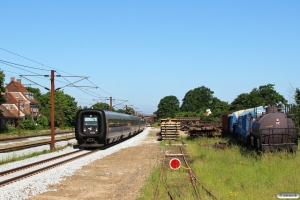 DSB ER 22+MF 47 som IC 68820 Es-Kh. Marslev 04.06.2016.