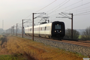 DSB ER 39 som L 922 Sdb-Fa. Km 50,4 Fa (Farris-Sommersted) 01.04.2017.