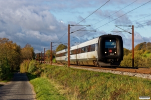 DSB ER 20 som RV 3826 Fa-Od. Km 173,6 Kh (Holmstrup-Tommerup) 20.10.2018.