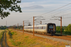 DSB ER 16 som L 914 Sdb-Fa. Km 50,4 Fa (Farris-Sommersted) 25.06.2019.