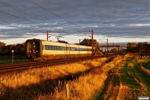 DSB ER 32 som L 919 Od-Sdb. Km 54,6 Fa (Sommersted-Vojens) 17.10.2020.