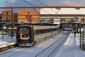 DSB ER 19 som RV 2753 Od-Fa. Odense 11.02.2021.