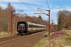 DSB ER 24 som L 943 Fa-Sdb. Km 14,4 Fa (Taulov-Kolding) 03.04.2021.