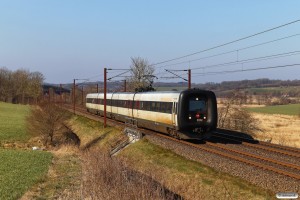 DSB ER 32 som L 930 Sdb-Fa. Km 12,2 Fa (Taulov-Kolding) 20.03.2022.