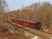 DSB ER 18 som IC 50831 Hgl-Es. Hjulby 12.03.2023.