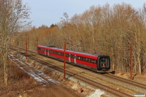 DSB ER 18 som IC 50831 Hgl-Es. Hjulby 12.03.2023.