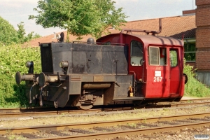 RDK Køf 267. Padborg 29.06.2001.