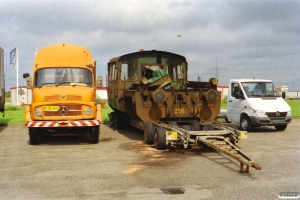 RDK Køf 286 ved Mercedes Truck Center. Padborg 24.08.2001.