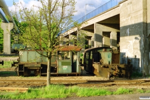 RDK Køf 289 og Køf 284. Fredericia 15.05.2003.