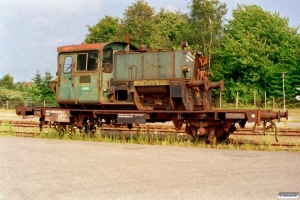 RDK Køf 254 læsset på 40 86 949 9 000-8. Padborg 07.07.2006.