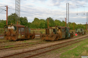 RSC Køf 262, Køf 255, Køf 290 og Køf 254. Fredericia 04.08.2009.