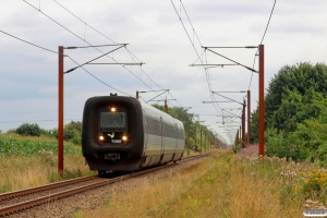 DSB MF 80 som IC 956 Sdb-Kd. Km 55,7 Fa (Sommersted-Vojens) 05.08.2014.