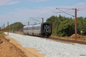 DSB MF 76 som IC 5745 Kd-Pa. Km 54,0 Fa (Sommersted-Vojens) 08.08.2014.