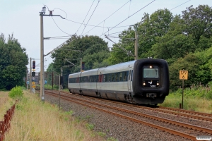 DSB MF 92 som IC 5745 Kd-Flensburg. Padborg 05.09.2014.