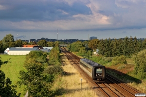 DSB MF 92 som L 70 Fh-Kh. Km 243,4 Fa (Svenstrup Jylland-Skalborg) 15.08.2016.