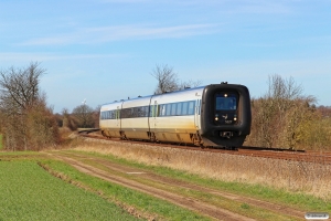 DSB MF 27 som RV 3730 Str-Fa. Km 4,4 Fa (Fredericia-Børkop) 24.03.2017.