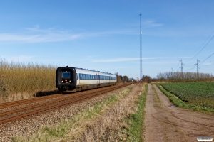 DSB MF 33 som RV 3743 Fa-Str. Km 4,4 Fa (Fredericia-Børkop) 14.03.2020.
