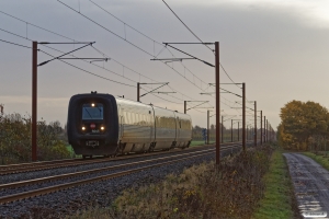 DSB MF 45 som IC 125 Kh-Ab. Marslev 01.11.2020.