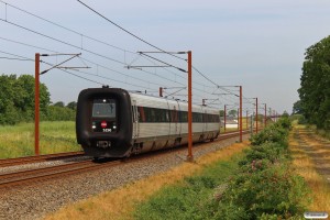 DSB MF 50 som L 927 Fa-Sdb. Km 50,2 Fa (Farris-Sommersted) 20.06.2023.