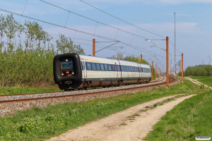 DSB MF 57 som L 747 Fa-Str. Km 4,6 Fa (Fredericia-Børkop) 01.05.2024.