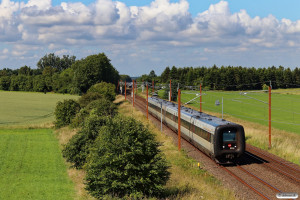 DSB MF 41+MF 61 som L 70027 Cph-Ar. Km 63,4 Fa (Horsens-Hovedgård) 25.06.2024.