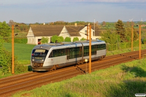 DSB MQ 19 som RV 2769 Od-Fa. Km 196,8 Kh (Ejby-Nørre Åby) 16.05.2014.